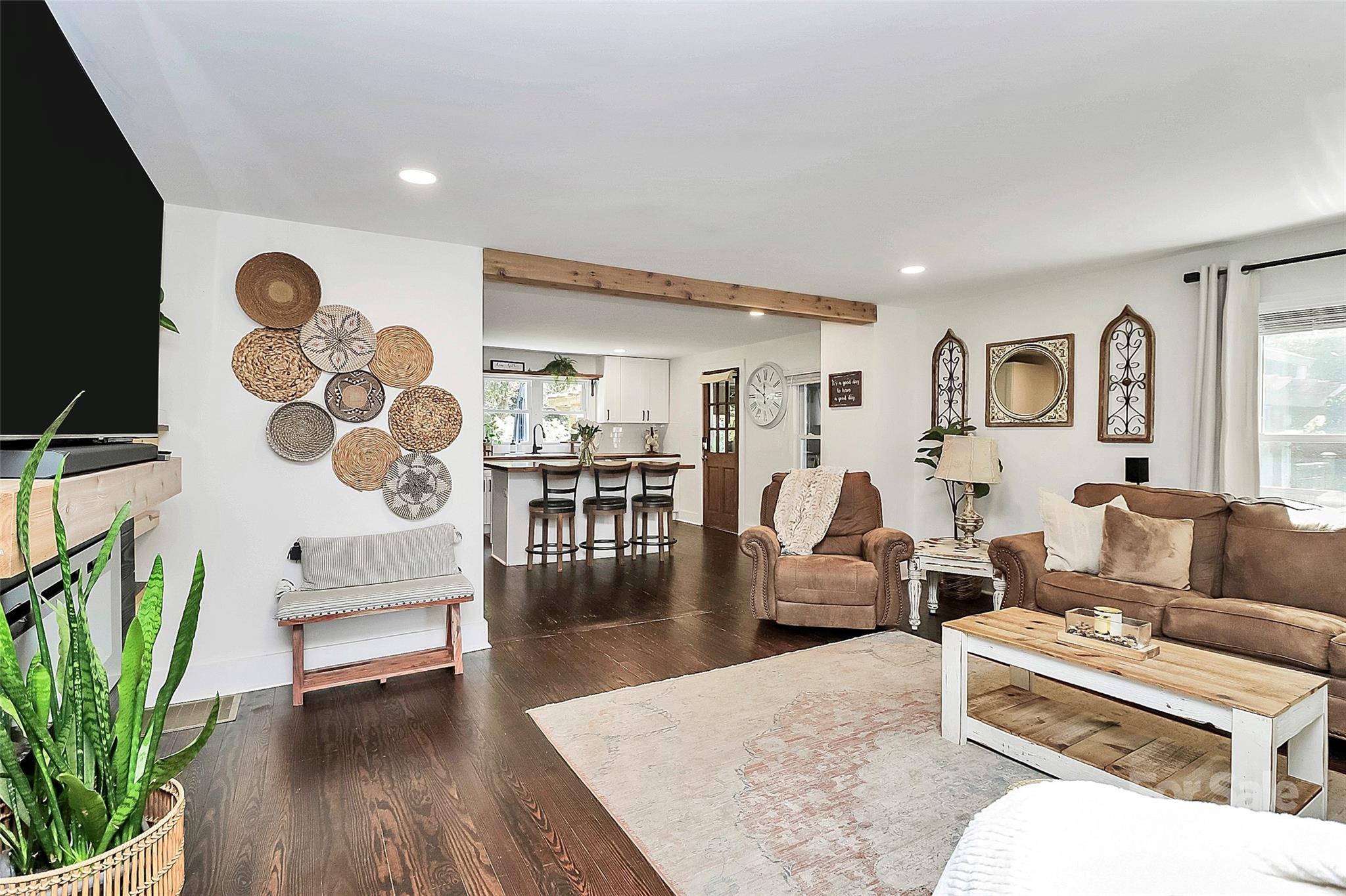 205 Mason Street Belmont, NC 28012 - Photo 9 of 27 a living room with furniture and wooden floor