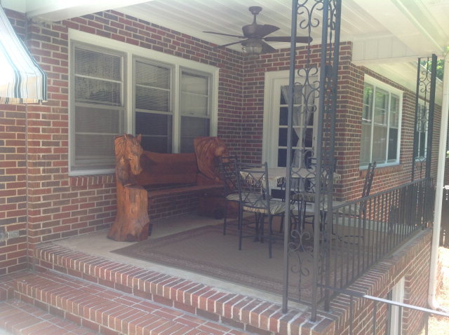 1868 Upper River Road Macon, GA 31211 - Photo 28 of 33 a front view of a house with a glass door