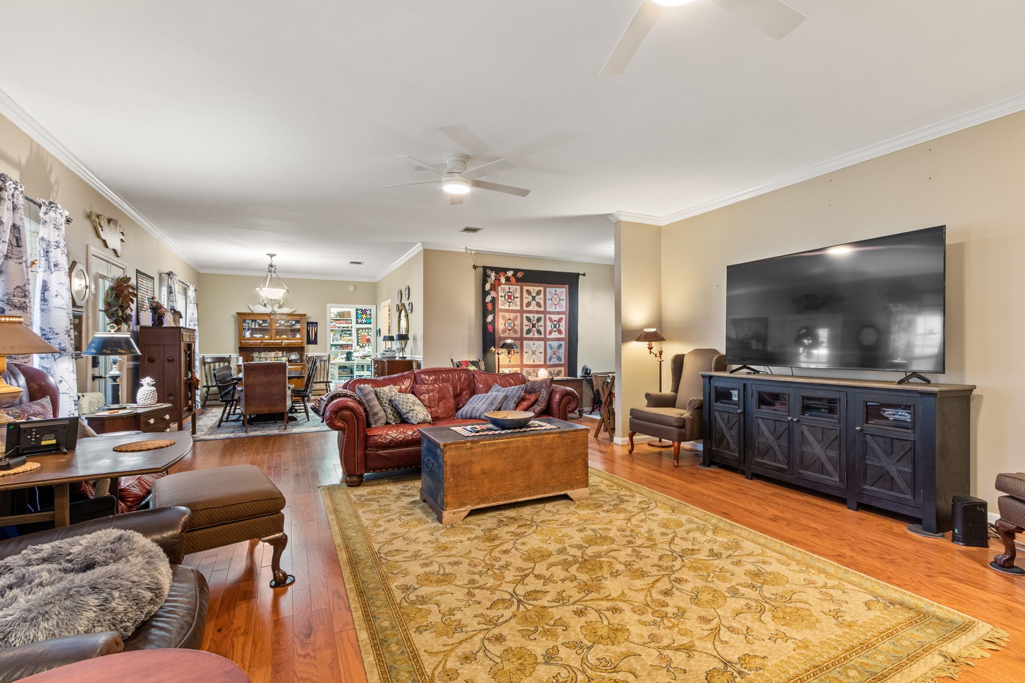 30610 Quinn Road Tomball, TX 77375 - Photo 12 of 50 Family Room opens to the Breakfast Area.
