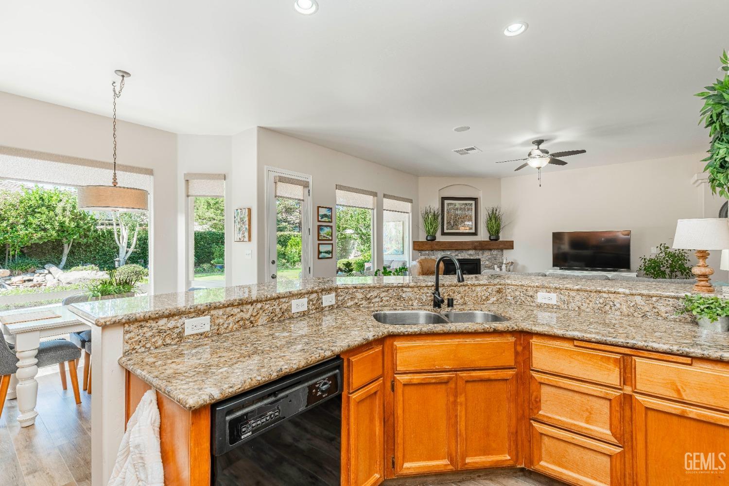 Undisclosed Address Bakersfield, CA 93312 - Photo 28 of 51 a kitchen with a sink and a large window