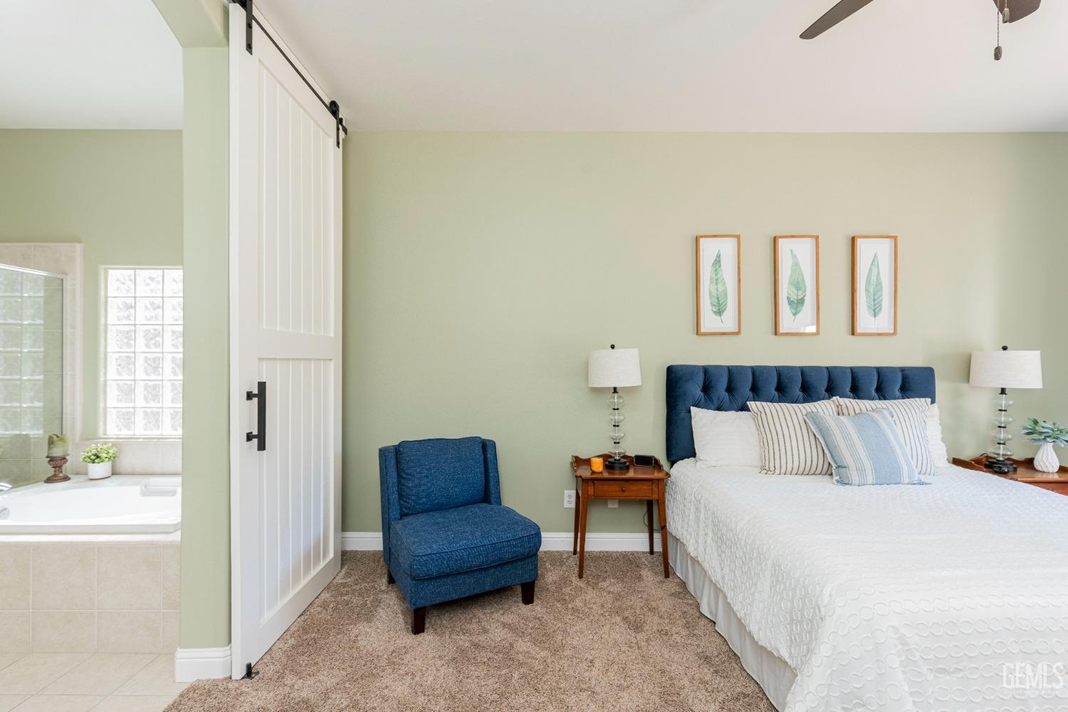 Undisclosed Address Bakersfield, CA 93312 - Photo 35 of 51 a bedroom with furniture and a bathtub