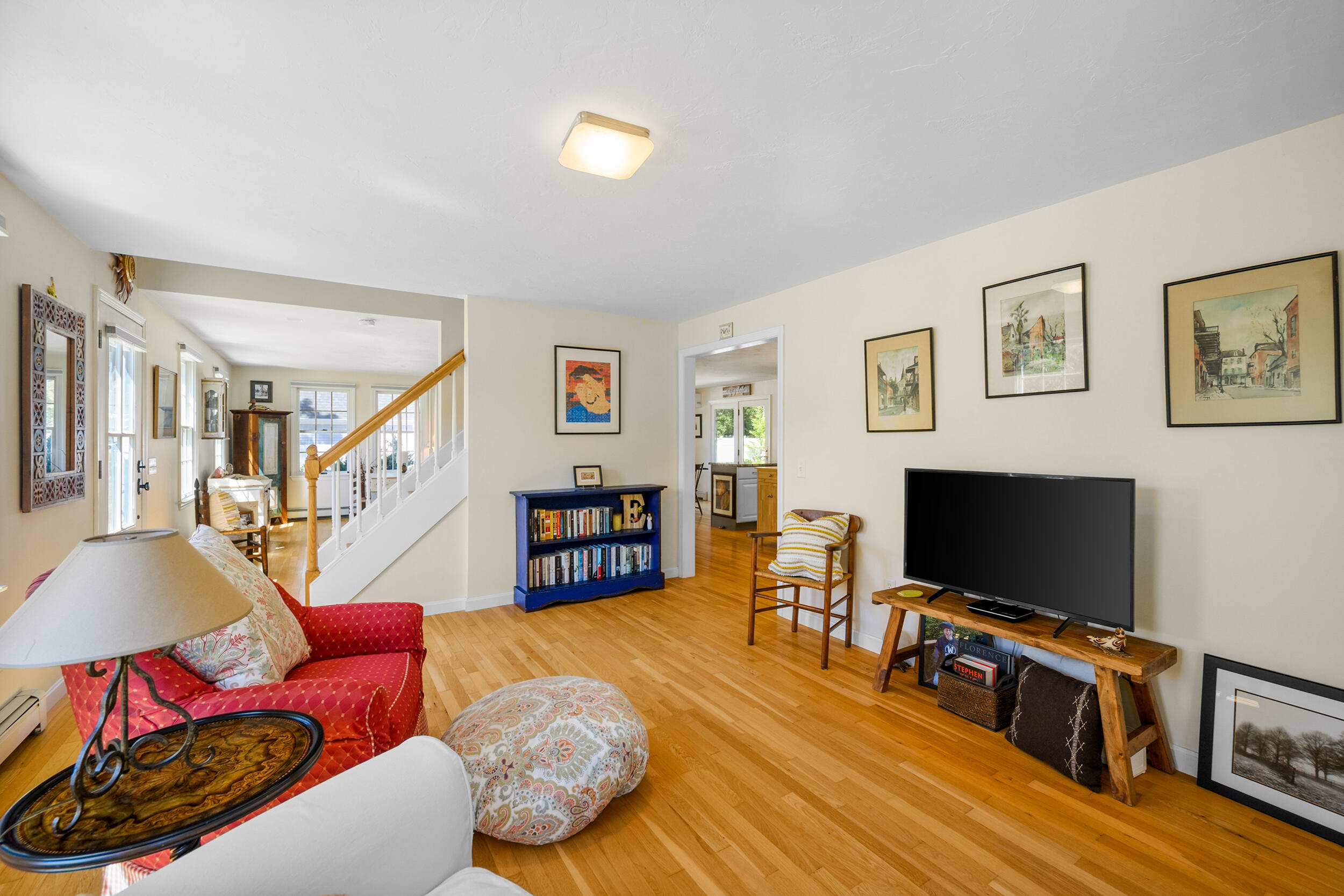 19 Burning Bush Way Brewster, MA 02631 - Photo 15 of 54 a living room with furniture and a flat screen tv