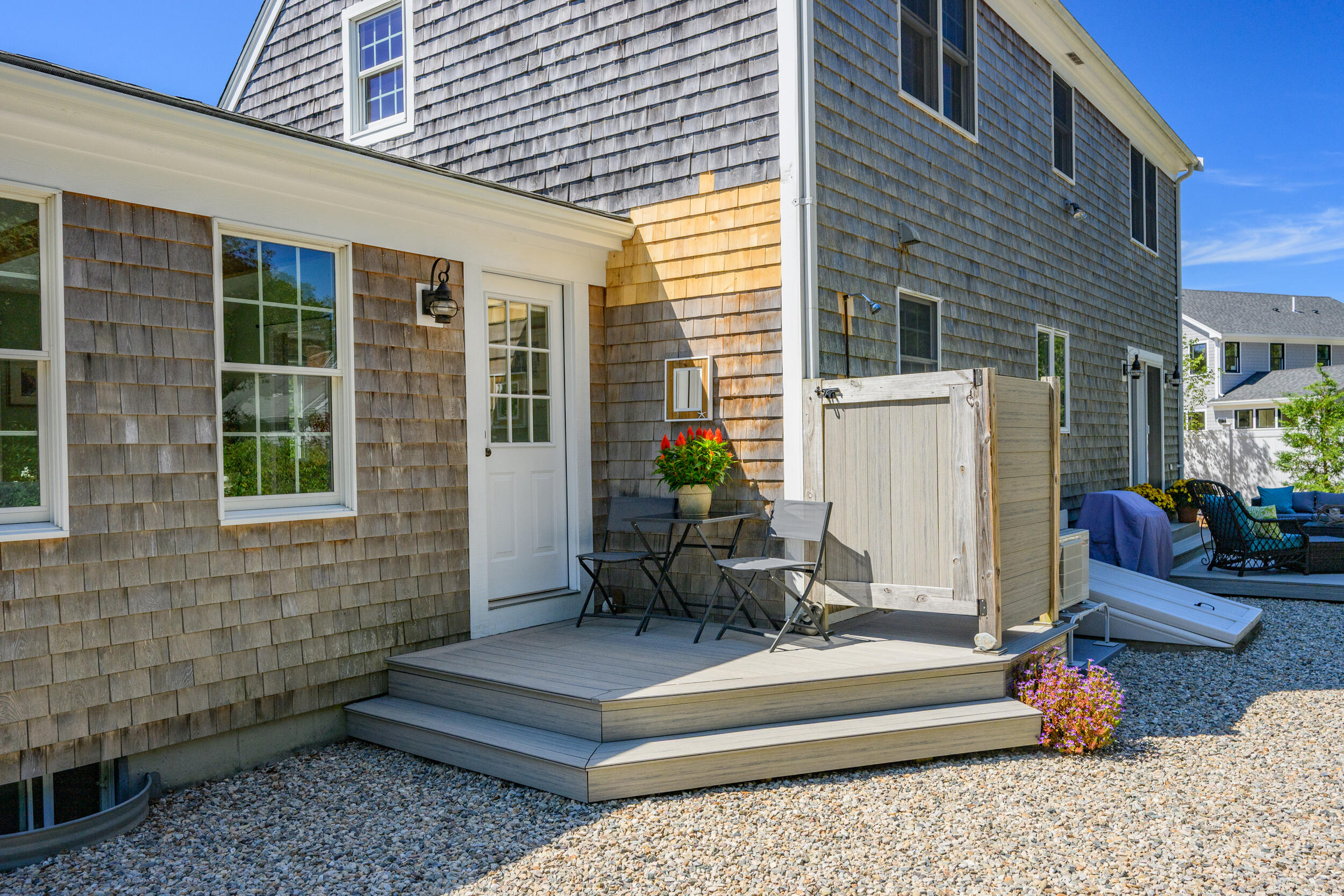 19 Burning Bush Way Brewster, MA 02631 - Photo 50 of 54 a view of a house with a patio