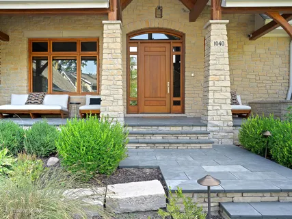 a view of an entryway