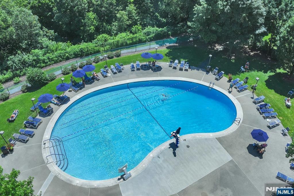 6 Horizon Road, Unit 2602 Fort Lee, NJ 07024 - Photo 42 of 45 a view of a swimming pool with a yard