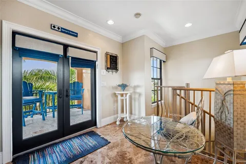 front view of a house with a garden