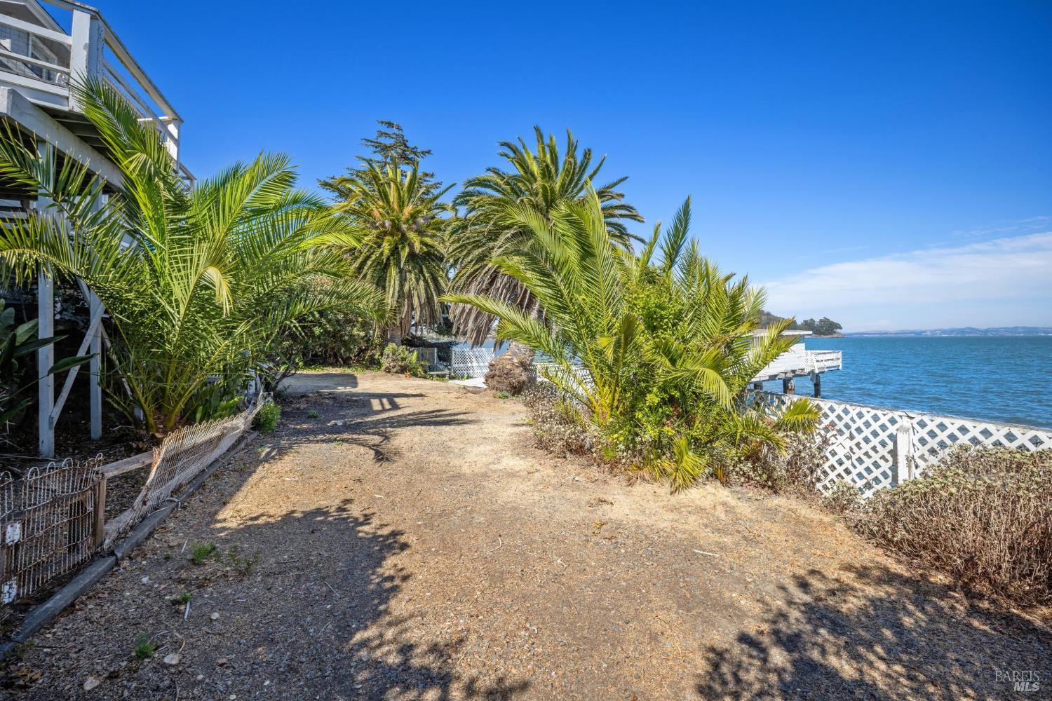836 Point San Pedro Road San Rafael, CA 94901 - Photo 62 of 83 a backyard of a house with table and chairs