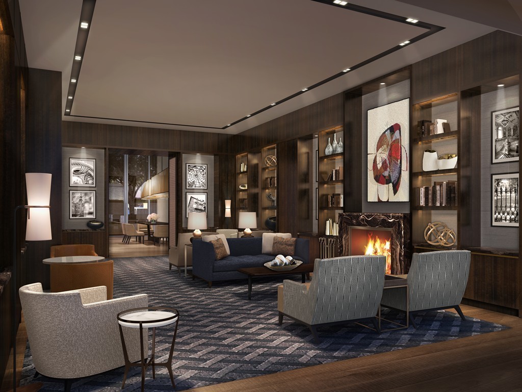 133 Seaport Boulevard, Unit 1017 Boston, MA 02210 - Photo 10 of 17 a living room with furniture and a large window