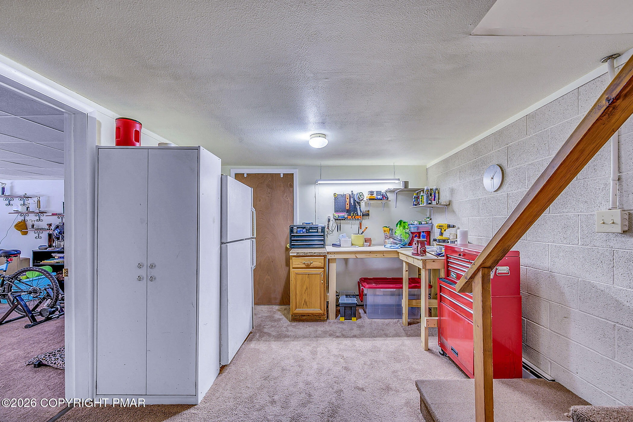 12 Coal Street Nesquehoning, PA 18240 - Photo 11 of 37 a utility room with stainless steel appliances a refrigerator and furniture