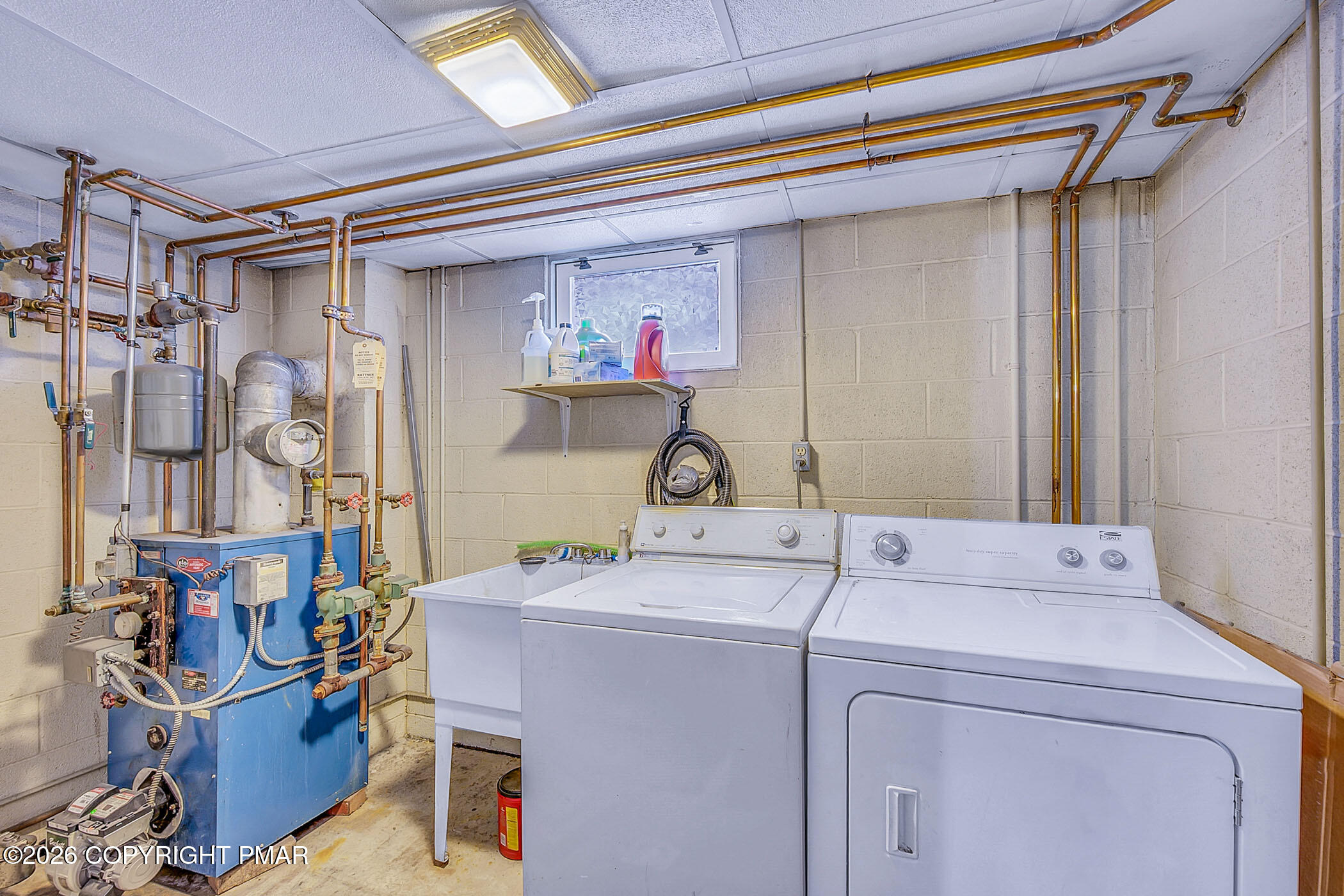 12 Coal Street Nesquehoning, PA 18240 - Photo 29 of 37 a utility room with dryer and washer
