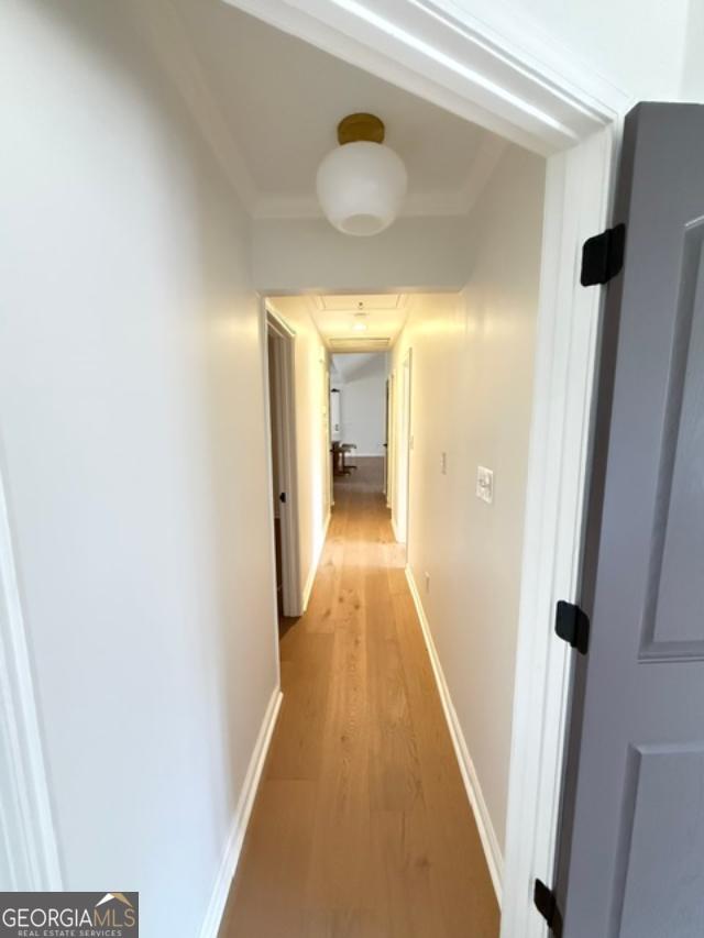 161 Hancock Road Williamson, GA 30292 - Photo 17 of 44 a view of a hallway view with staircase