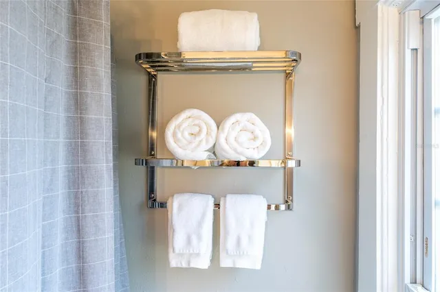 a close view of door lock