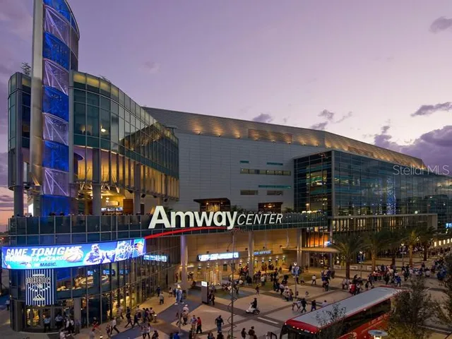 a view of swimming pool with outdoor seating