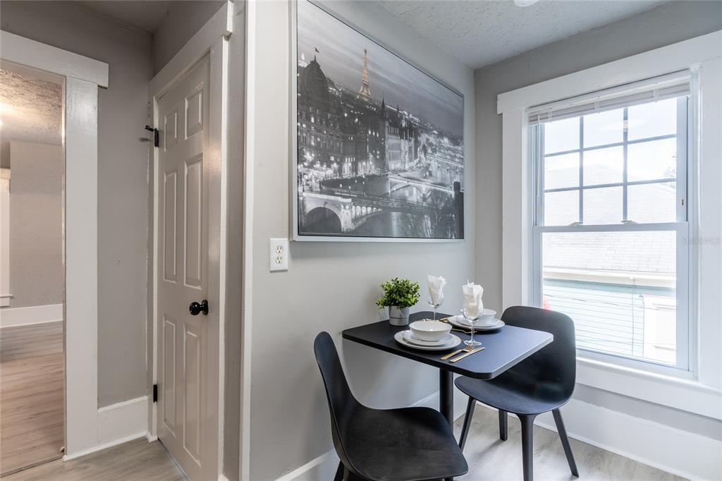 515 Daniels Avenue Orlando, FL 32801 - Photo 10 of 36 a view of a dining room with furniture window and outside view