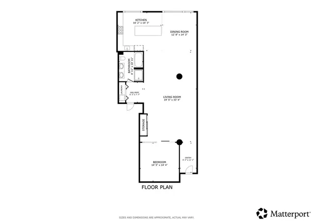 a picture of a bench in front of a door