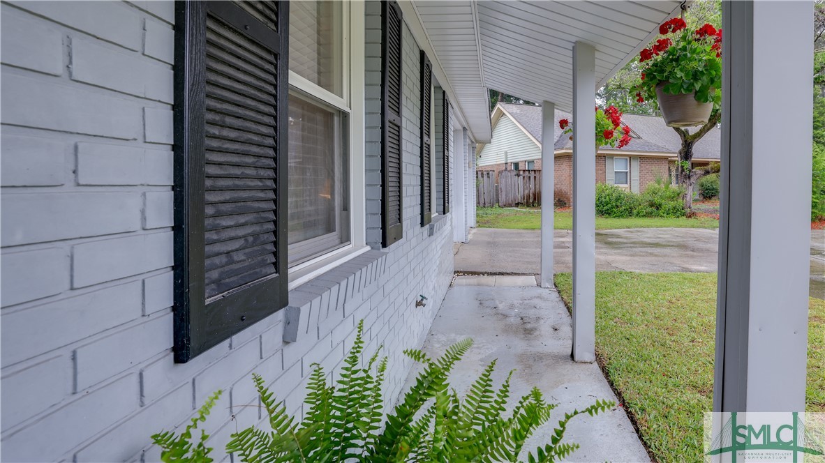 13605 Rockingham Road Savannah, GA 31419 - Photo 4 of 39 Covered front porch