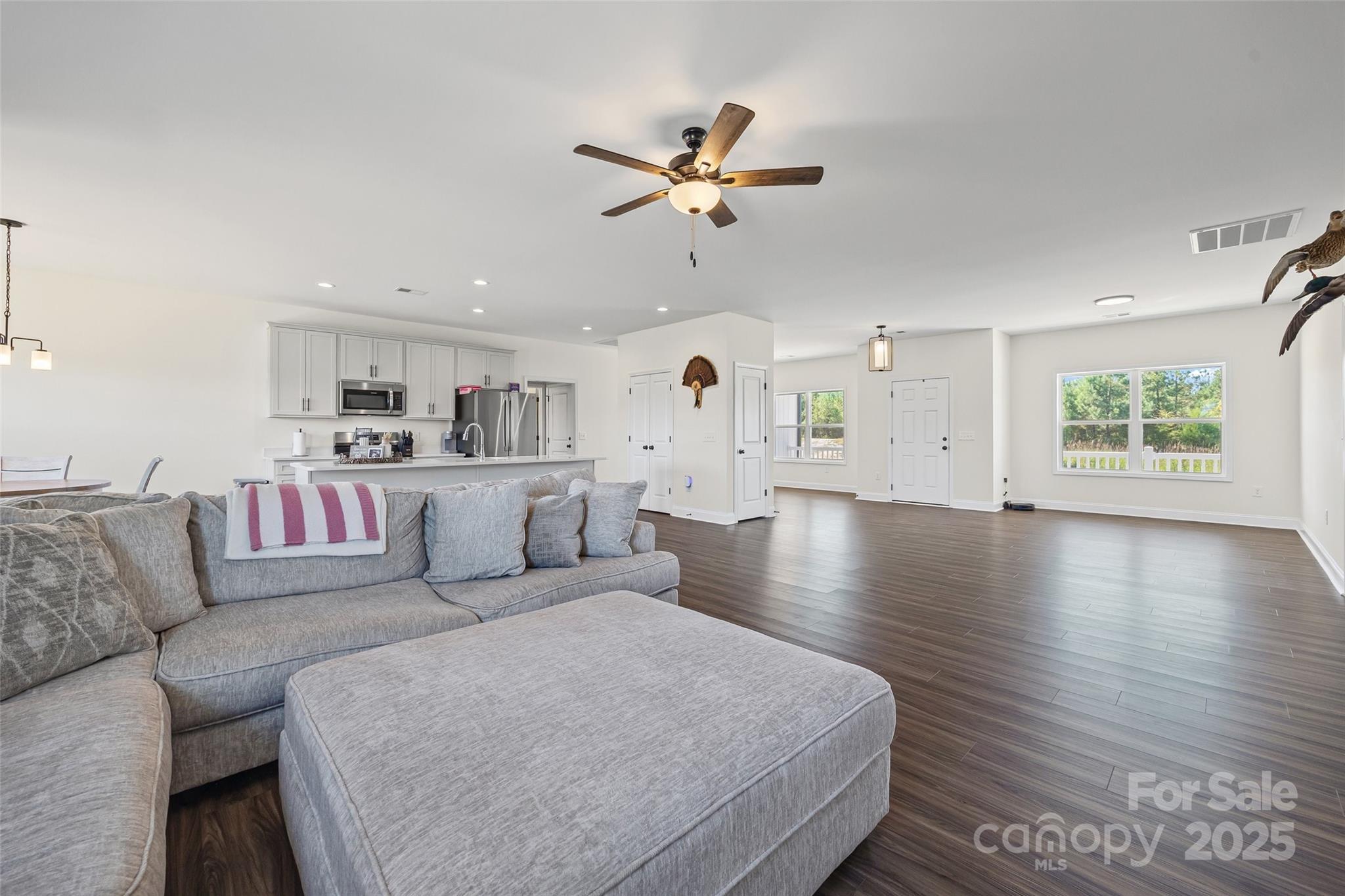 4822 Bull Run Road Blackstock, SC 29014 - Photo 8 of 34 a living room with furniture and a large window