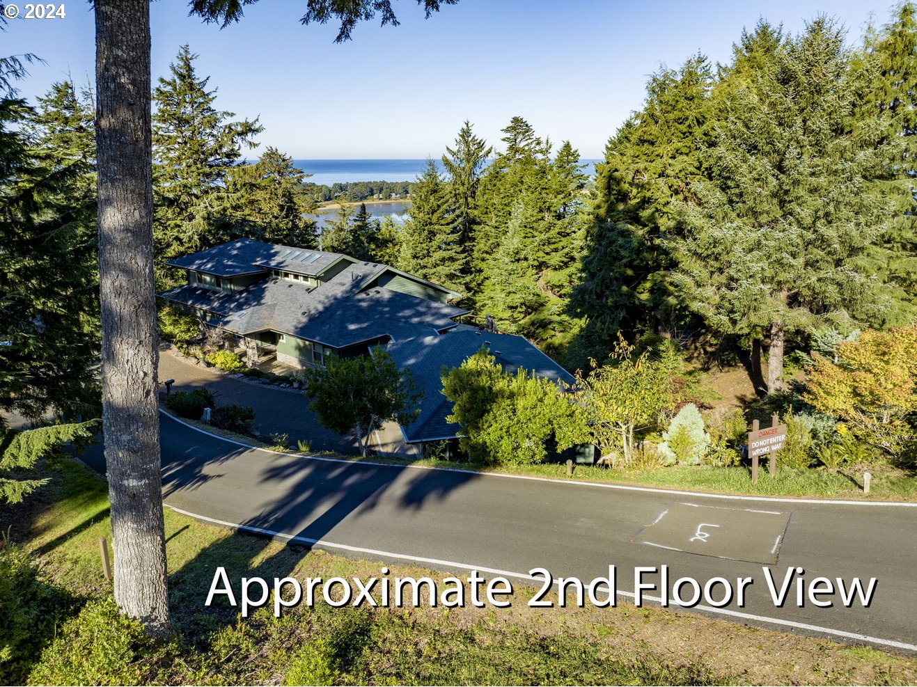 425 Surf View Drive Siletz, OR 97380 - Photo 4 of 15 a view of outdoor space with sign board