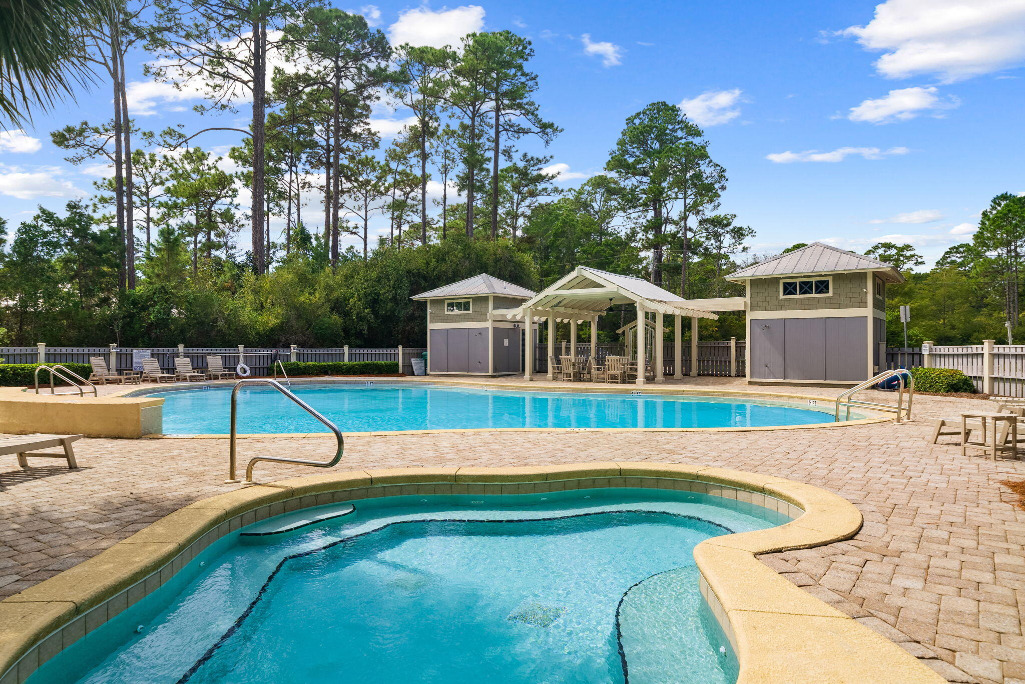 Lot 11 Riker Avenue Santa Rosa Beach, FL 32459 - Photo 5 of 6 a view of a house with swimming pool and sitting area