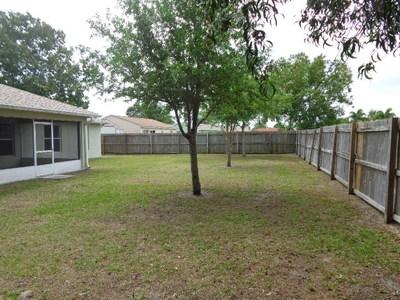 2318 Southeast Merrill Road Port St. Lucie, FL 34952 - Photo 18 of 18 BACK YARD