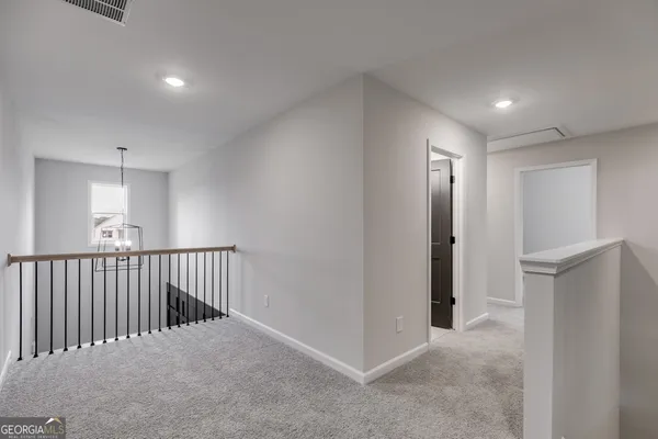 a view of a hallway