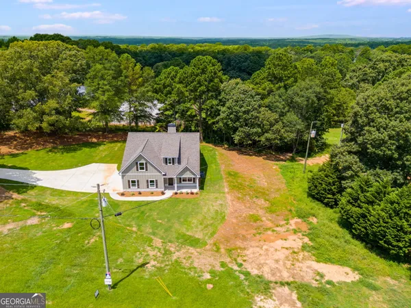 a view of a table and chairs