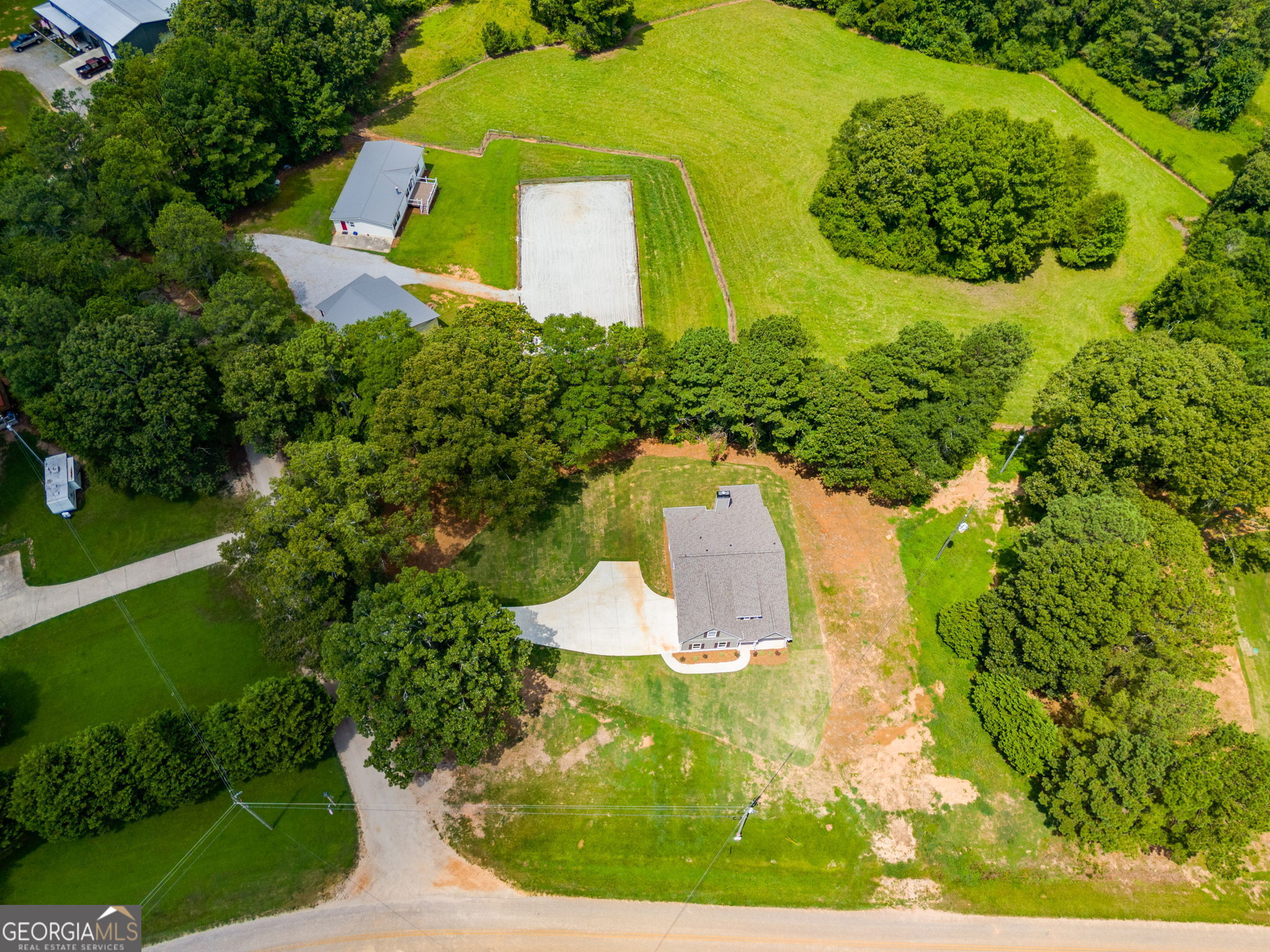 10 Avery Road Roopville, GA 30170 - Photo 43 of 46 an aerial view of a swimming pool