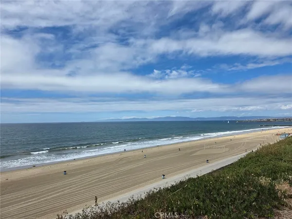 a view of an ocean beach