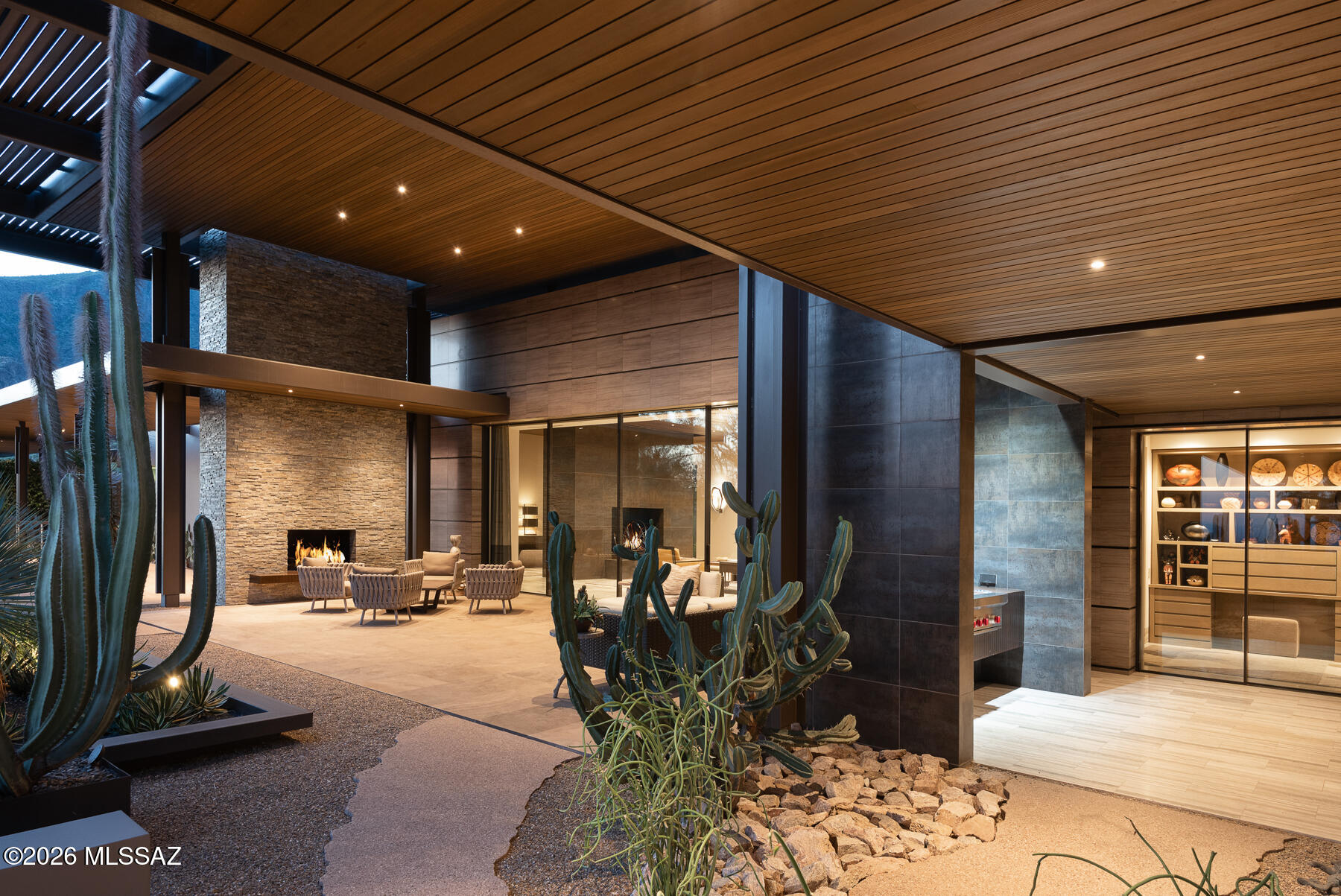6452 North Rattlesnake Canyon Road Tucson, AZ 85750 - Photo 11 of 51 East Patio & BBQ Area
