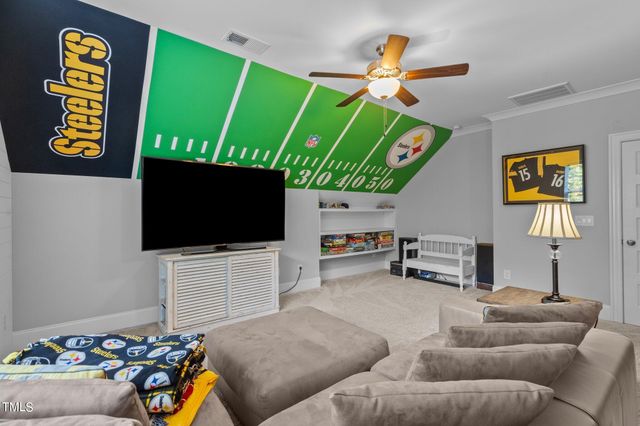 a room with musical instruments