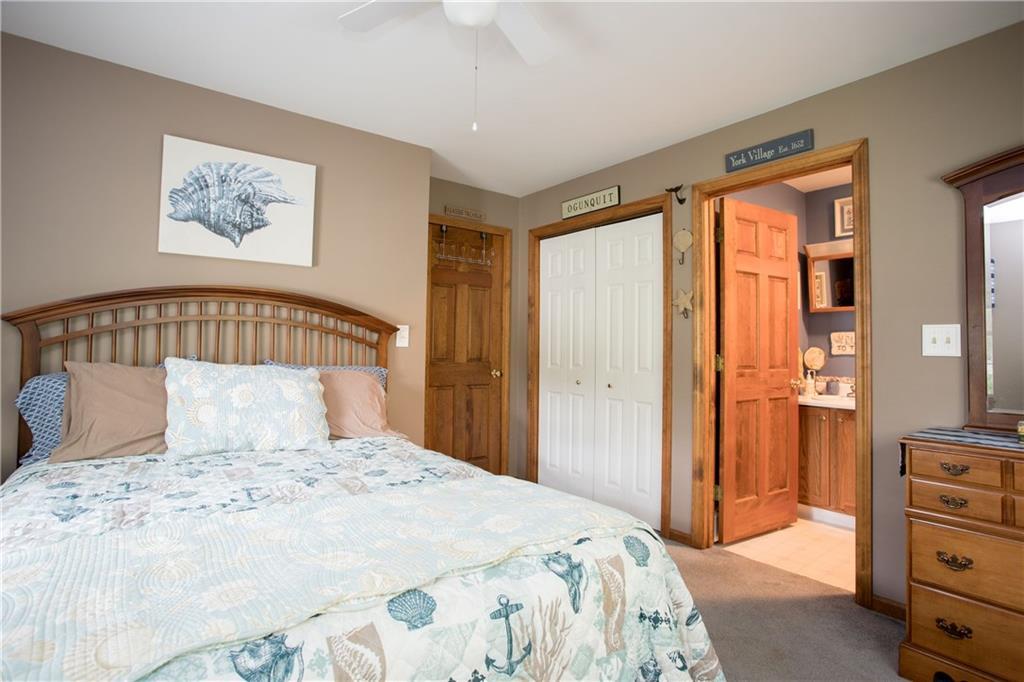 37 Clark Road York, ME 03909 - Photo 17 of 35 The master bedroom has a large...