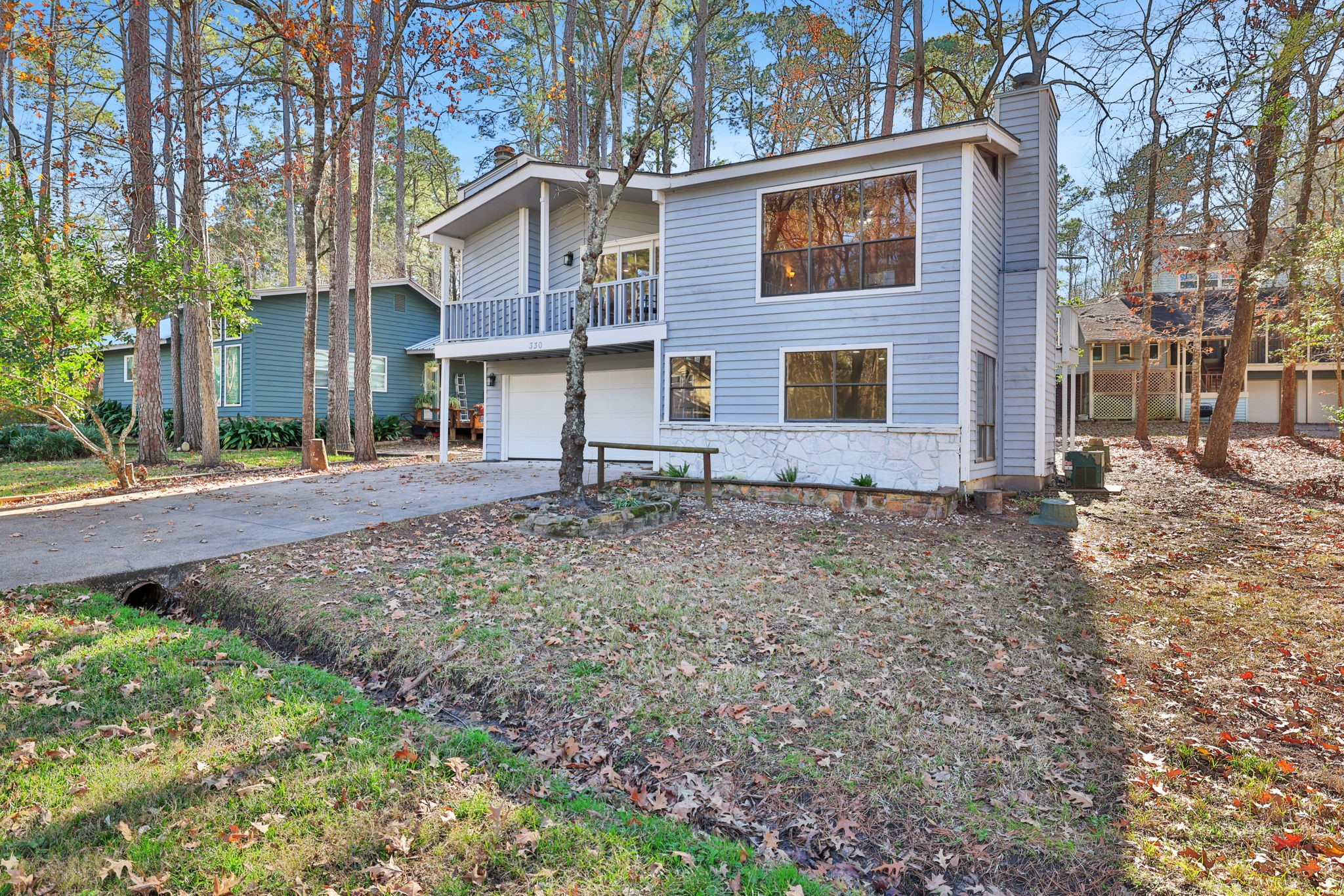 330 North Fairway Loop Coldspring, TX 77331 - Photo 29 of 40 The home is situated on a 0.19 acre lot for easy maintenance
