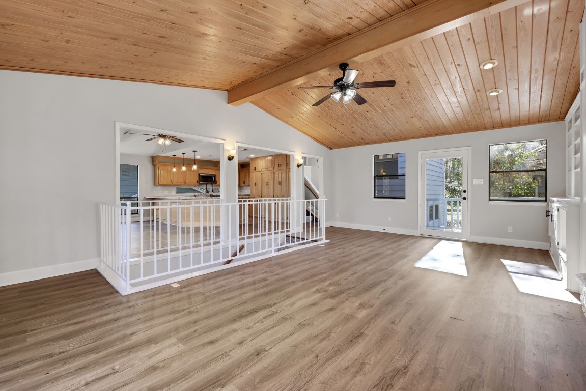 330 North Fairway Loop Coldspring, TX 77331 - Photo 5 of 40 a view of entryway with wooden floor