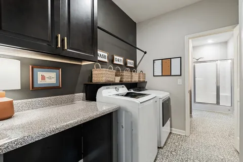 a view of washer and dryer