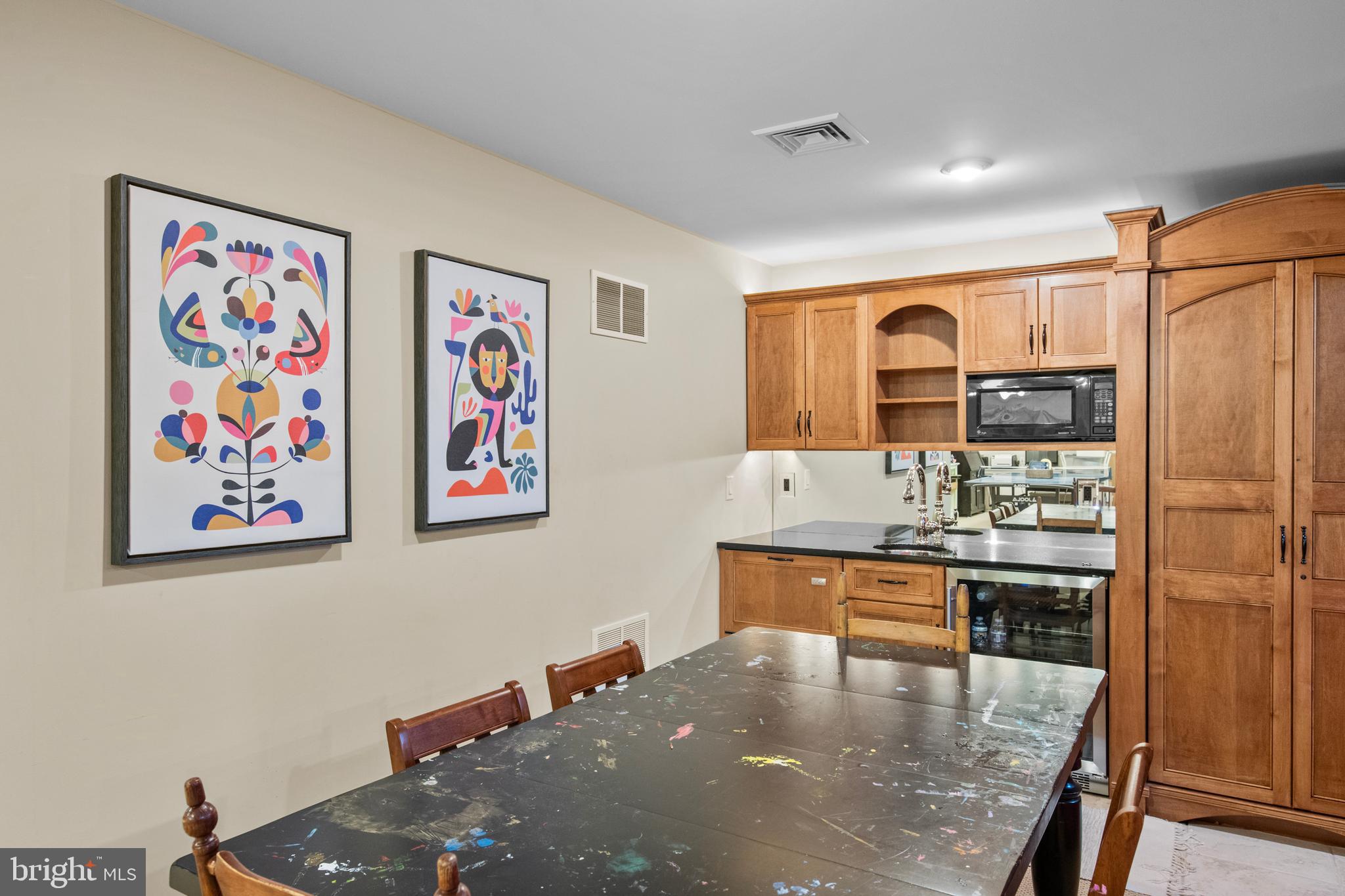 901 Greenside Drive Lititz, PA 17543 - Photo 33 of 45 a view of kitchen island with furniture and wooden floor