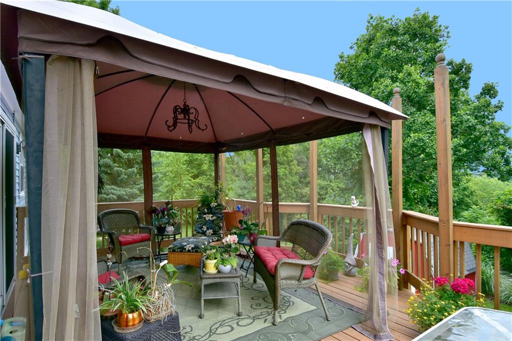 315 Ritter Road South Sewickley, PA 15143 - Photo 23 of 25 The large deck will accommodate a crowd for entertaining.