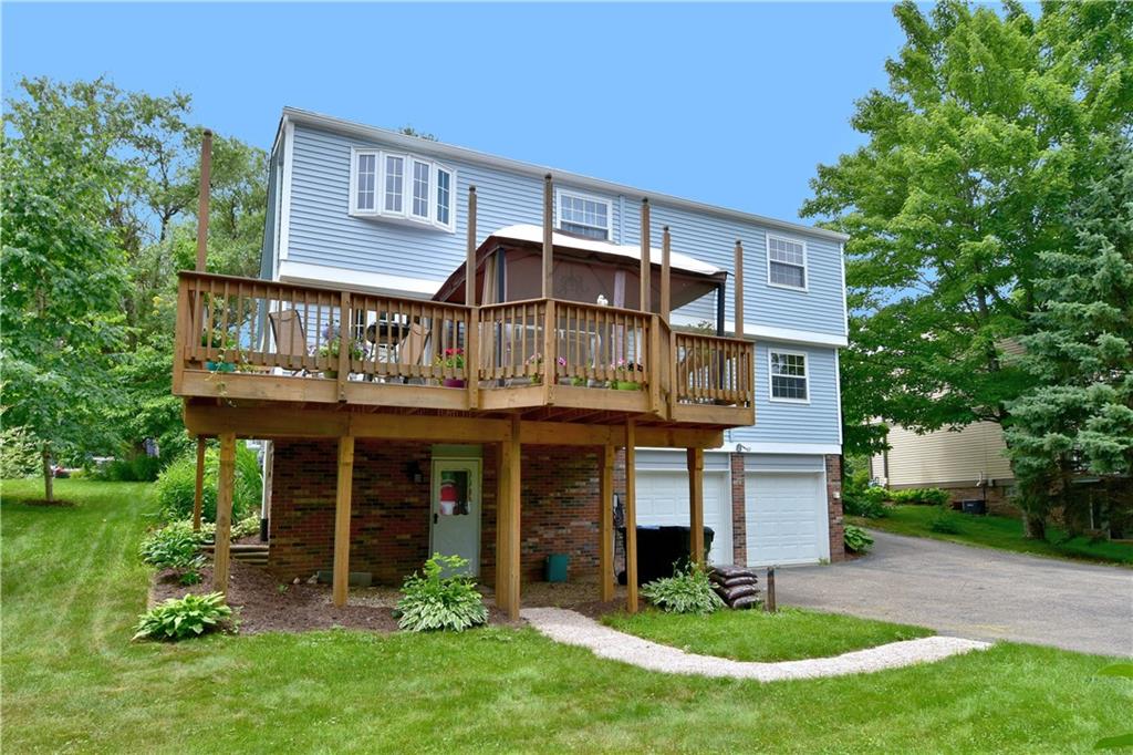 315 Ritter Road South Sewickley, PA 15143 - Photo 25 of 25 Walk out from the finished lower level. Updates include: newer roof; newer deck; new water heater; painted exterior siding; newer windows and newer garage door. Located within the Avonworth School District.