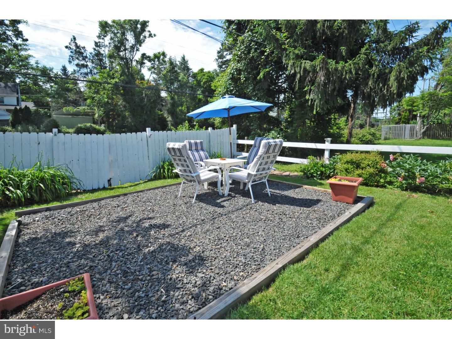 603 Wanamaker Road Jenkintown, PA 19046 - Photo 20 of 21 Back Yard