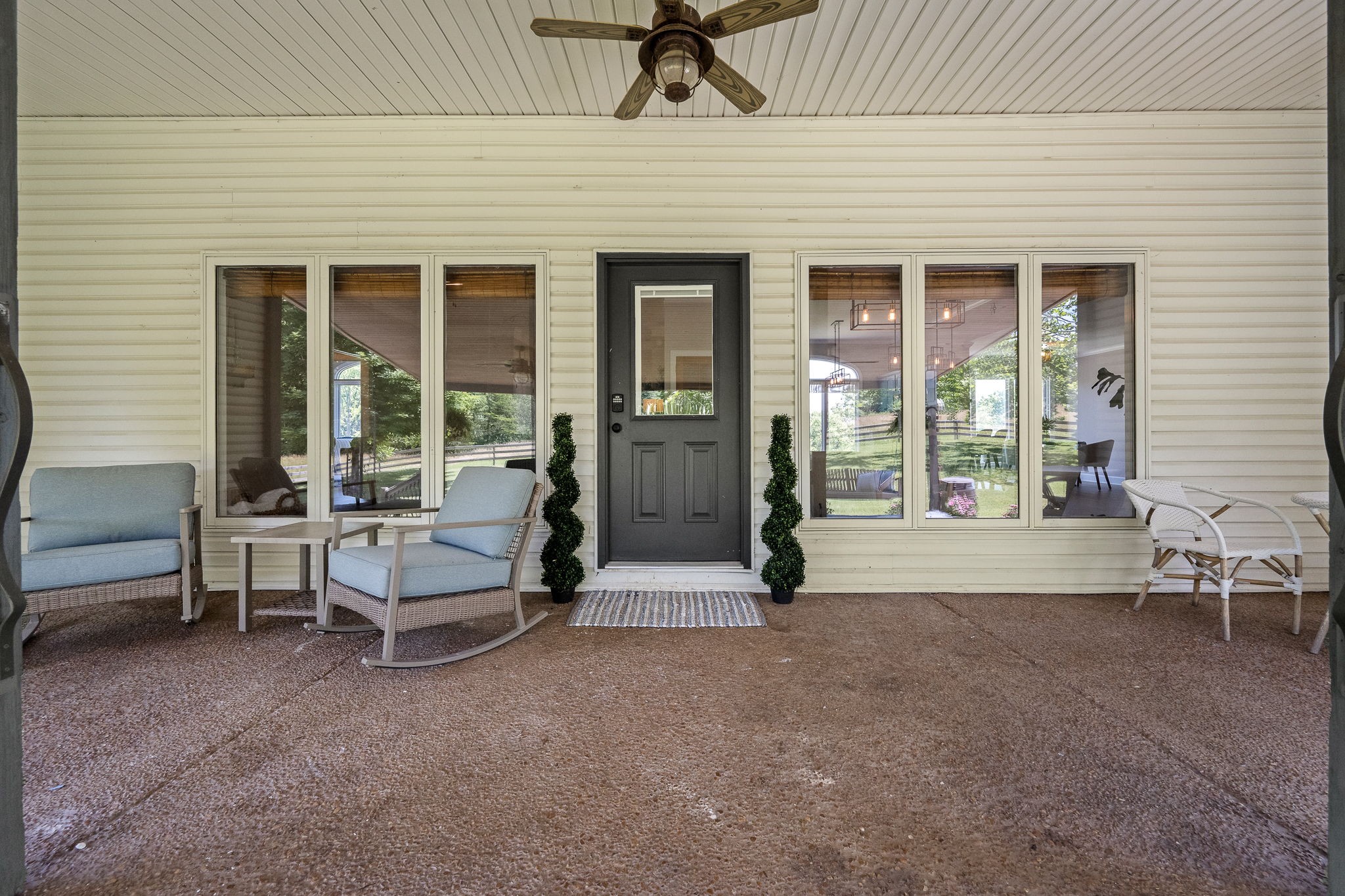 250 Home Pl Road Dickson, TN 37055 - Photo 50 of 62 a view of living room with furniture and floor to ceiling window