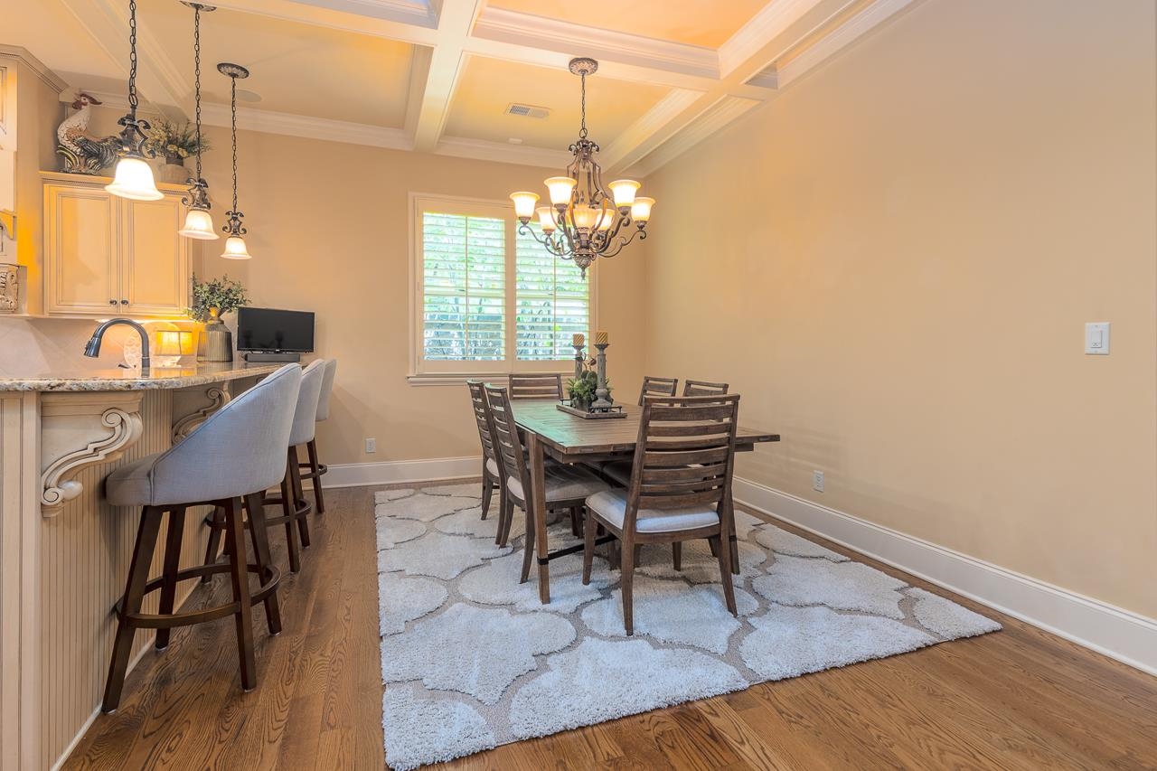 4600 Maple Glen Court Lakeland, TN 38002 - Photo 11 of 40 a view of a dining room with furniture and wooden floor