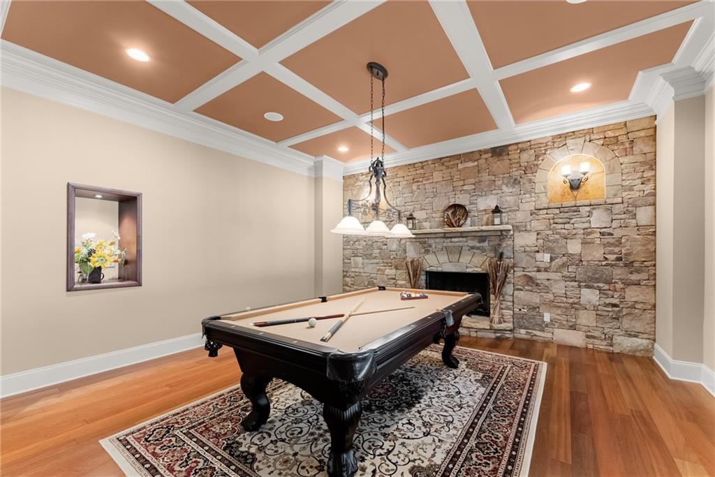 1310 Settles Road Suwanee, GA 30024 - Photo 54 of 71 a room with pool table and a rug