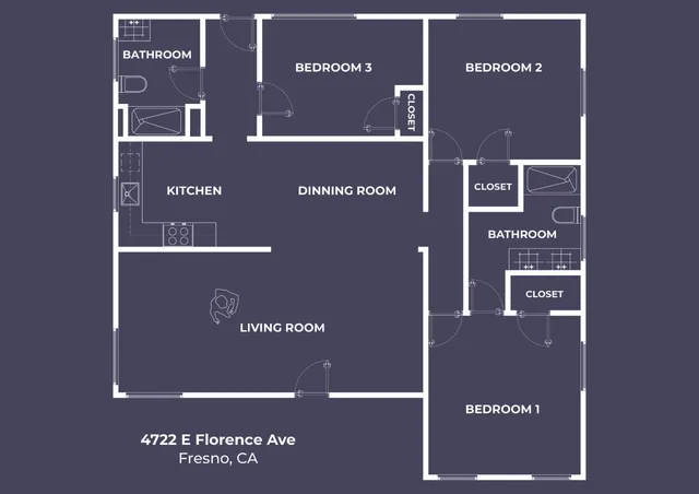 $314,200 | 4722 East Florence Avenue, Fresno, CA 93725