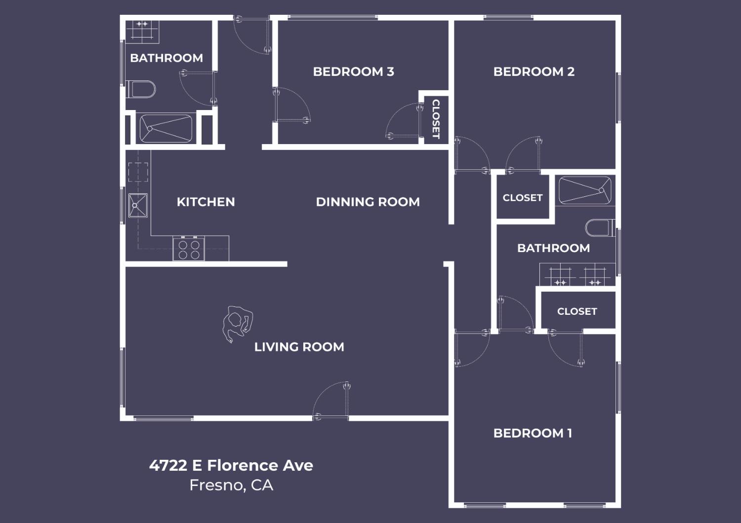 4722 East Florence Avenue Fresno, CA 93725 - Photo 51 of 51 a view of a building