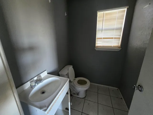 a bathroom with a sink and a toilet