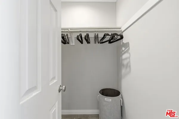 a close view of a utility room