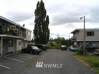 a car parked on the side of a street