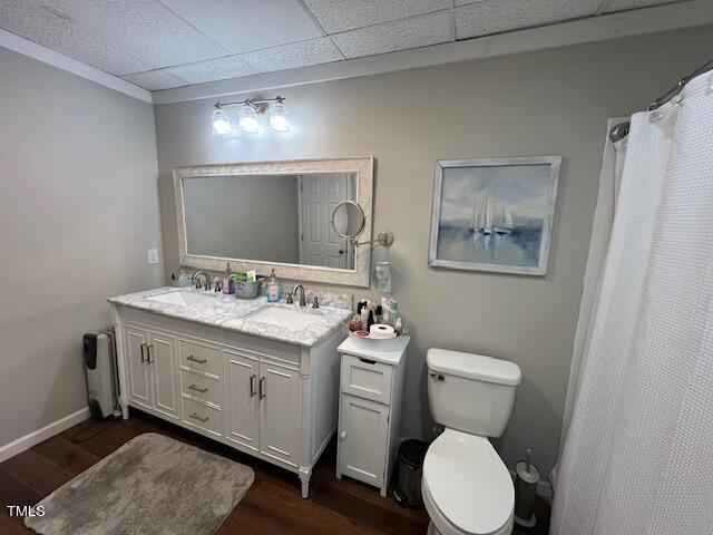 124 Don Ron Road Erwin, NC 28339 - Photo 21 of 67 a bathroom with a toilet sink and mirror