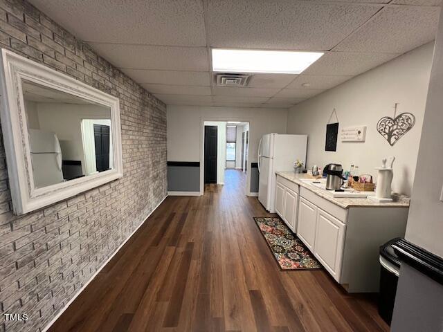 124 Don Ron Road Erwin, NC 28339 - Photo 39 of 67 a view of a hallway with wooden floor and staircase