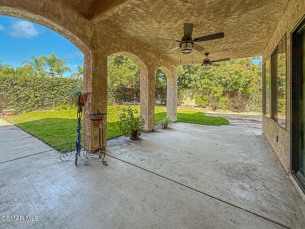 4007 Doneva Road Moorpark, CA 93021 - Photo 54 of 58 a view of a house with backyard and porch