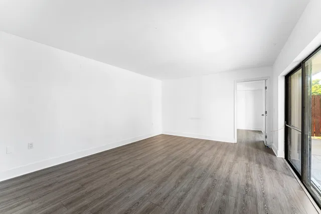 wooden floor in an empty room